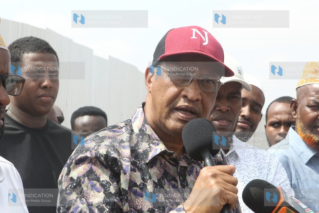Garissa Governor Nathif Jama
