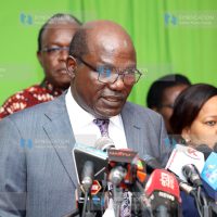 Independent Electoral and Boundaries Commission Chairperson Wafula Chebukati