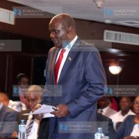 Electoral and Boundaries Commission Chairman Wafula Chebukati