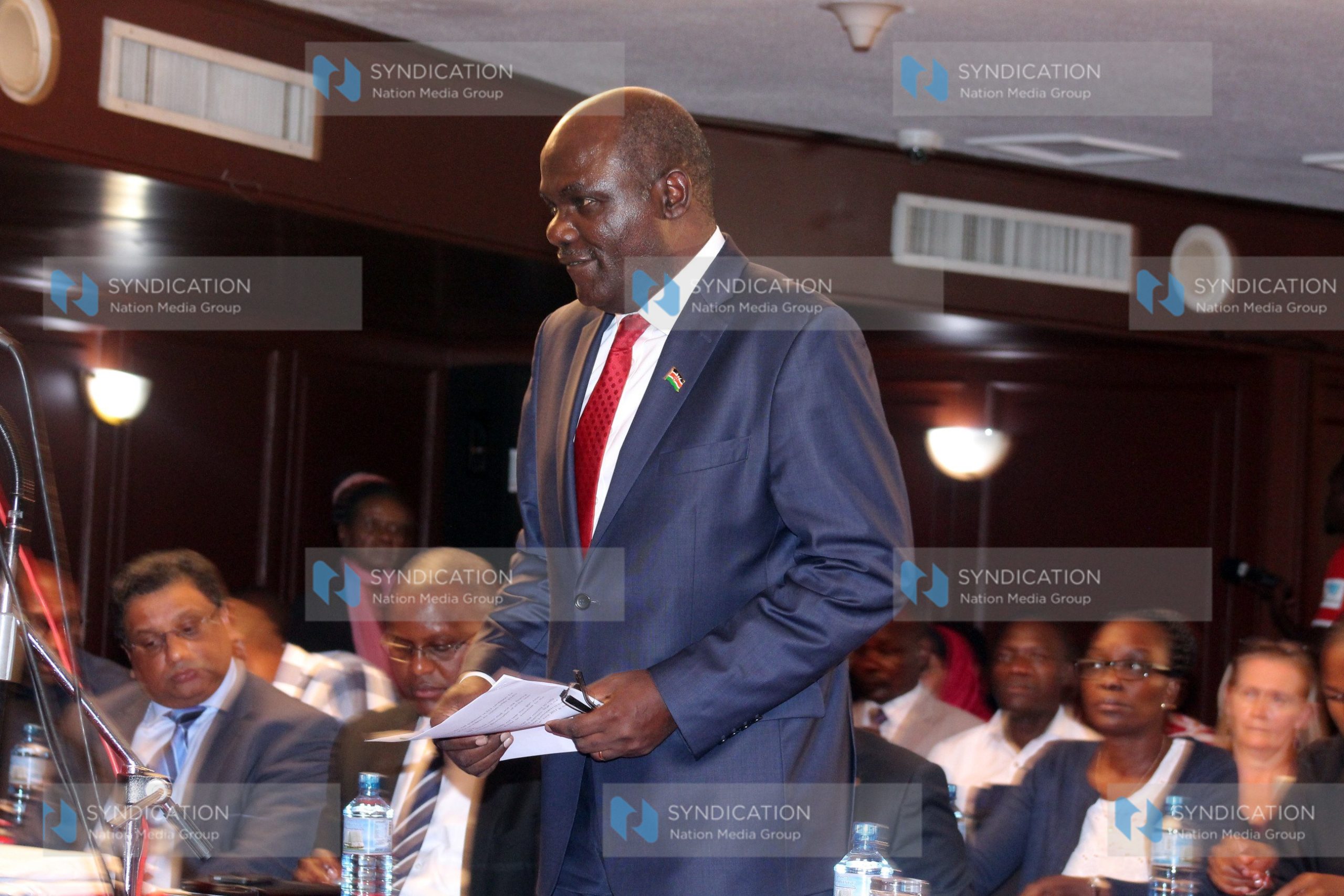 Electoral and Boundaries Commission Chairman Wafula Chebukati