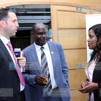Meeting between IEBC officials and diplomats