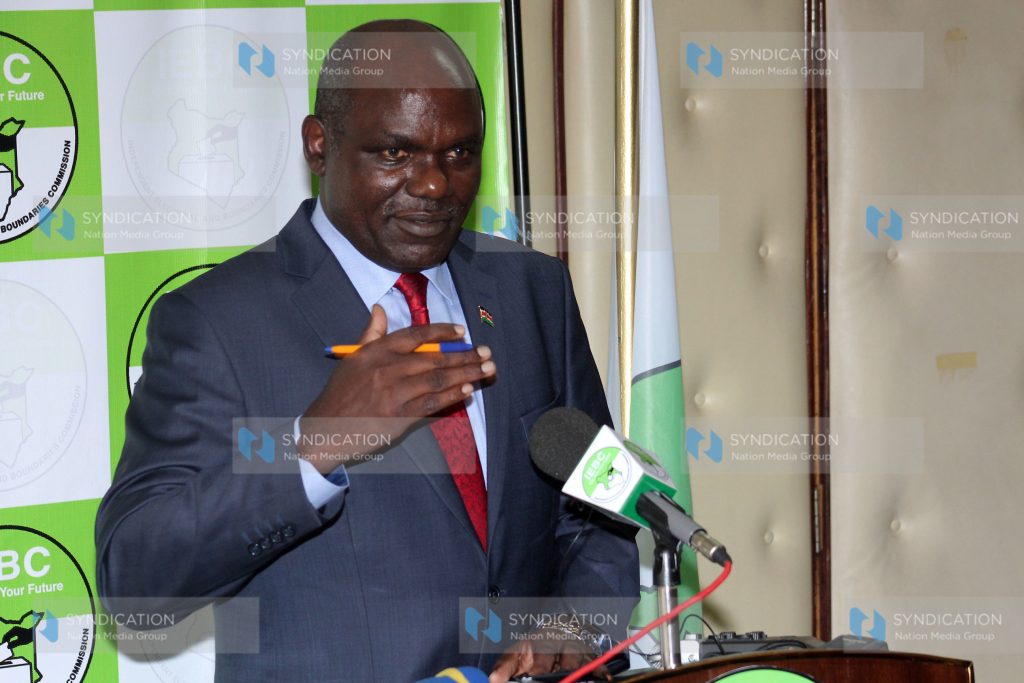 IEBC Chairperson Wafula Chebukati