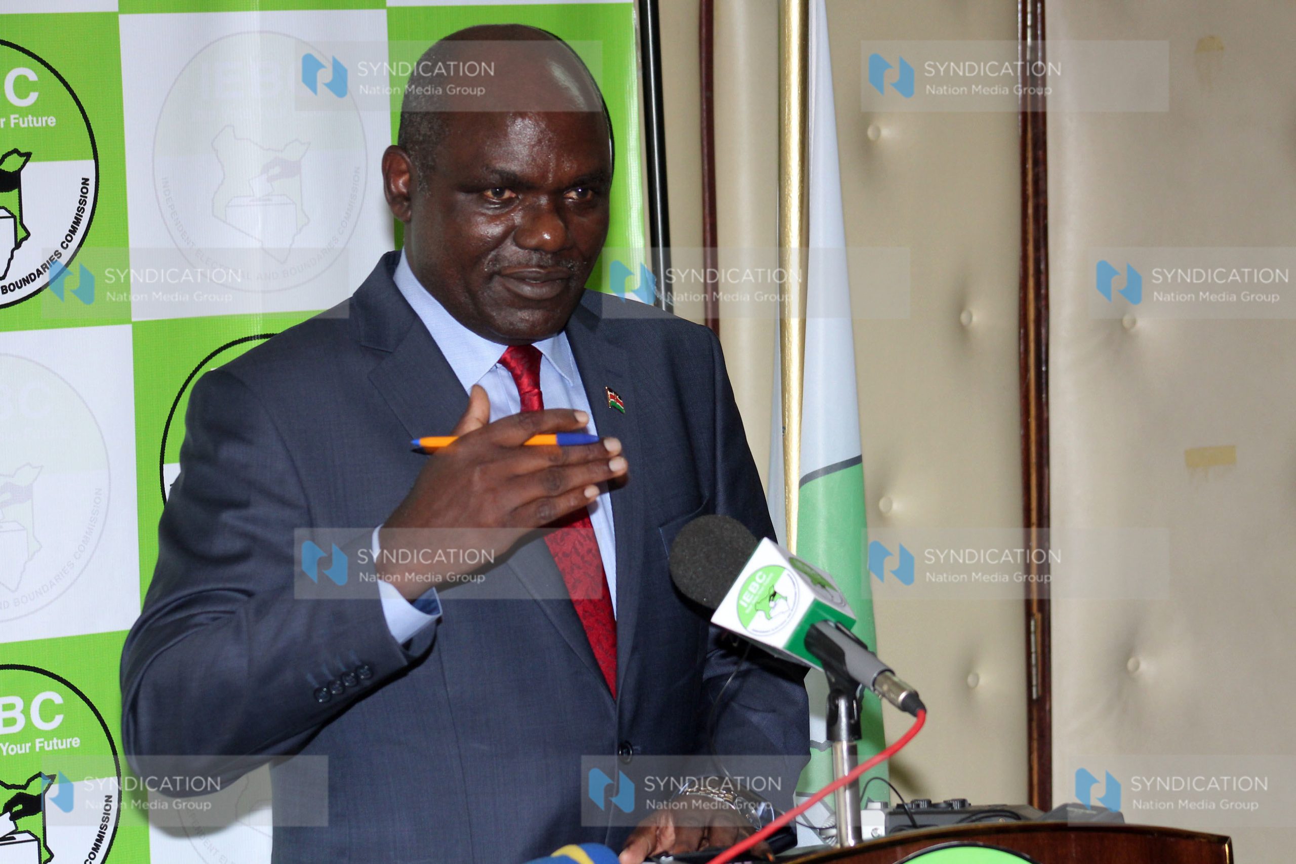 IEBC Chairperson Wafula Chebukati