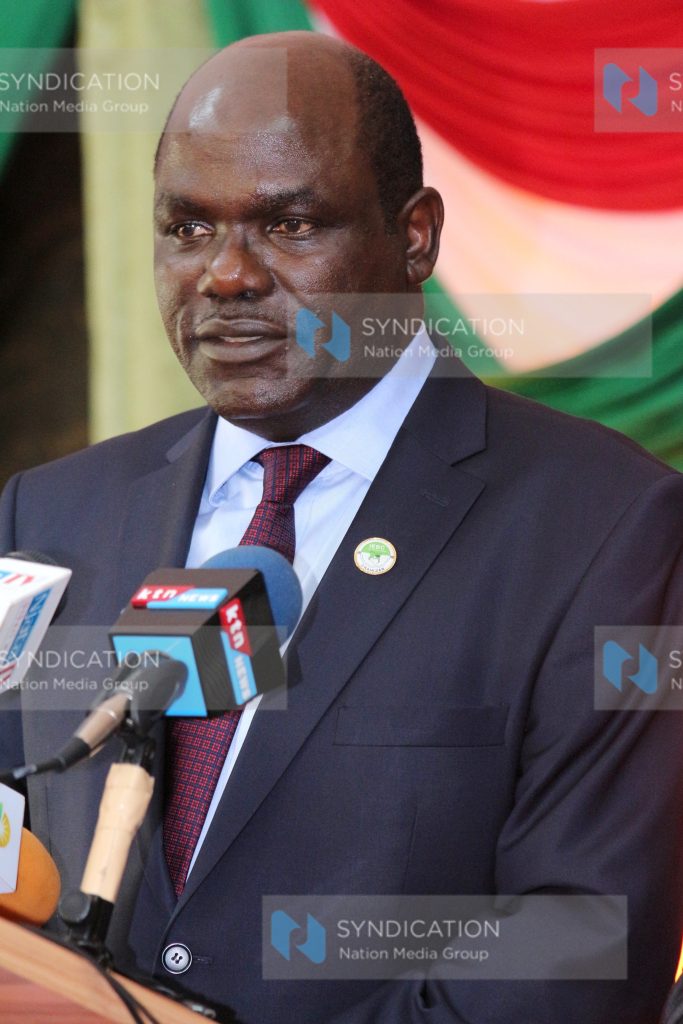 IEBC chairman Wafula Chebukati