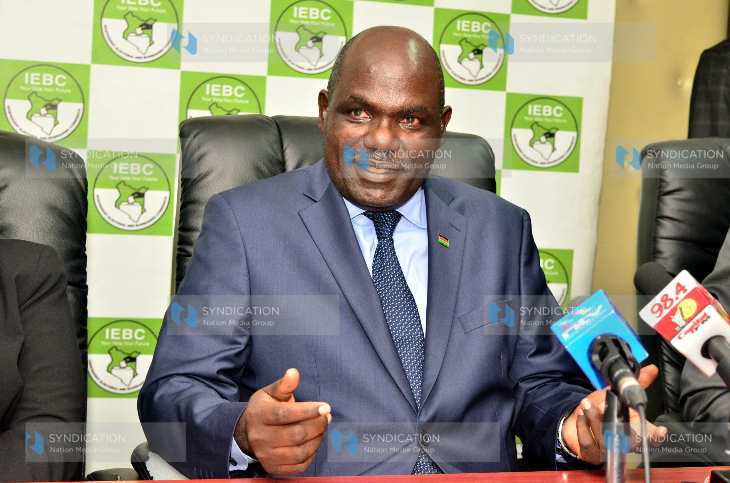 IEBC Chairperson Wafula Chebukati