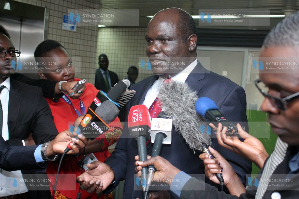 IEBC Chairman Wafula Chebukati