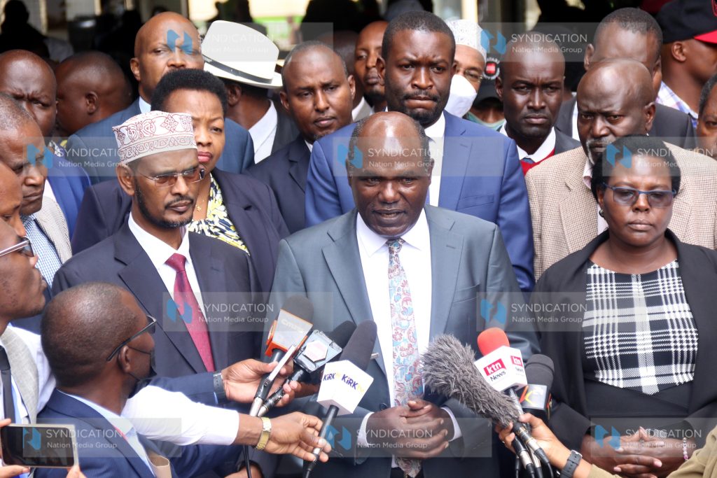 IEBC Chairman Wafula Chebukati