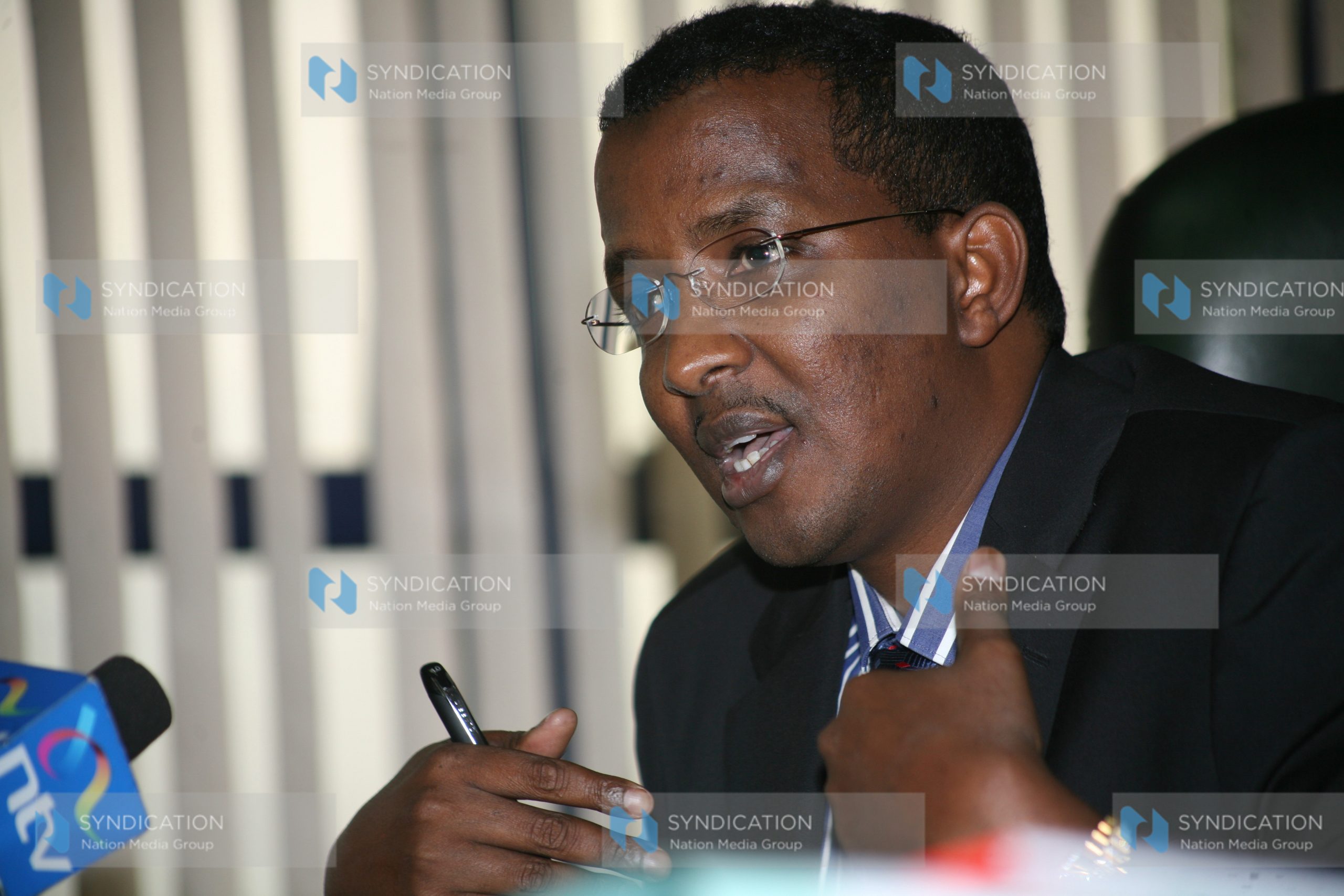 Interim Independent Electoral Commission chairman Ahmed Issack Hassan