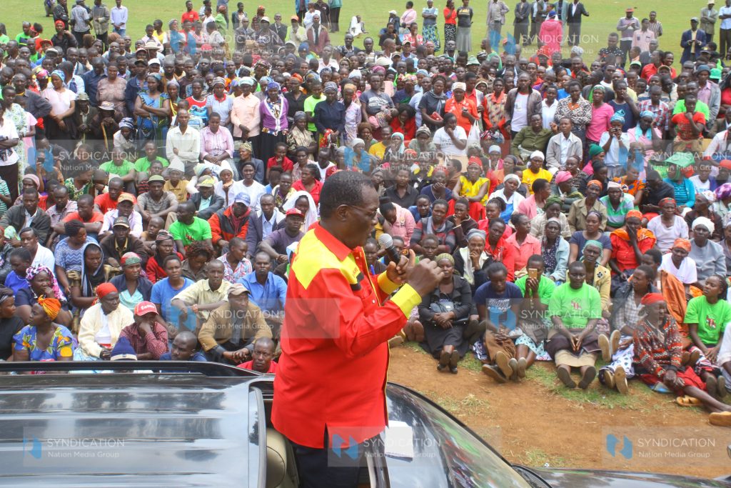 Kisii County Jubilee party candidate for governorship candidate Chris Obure