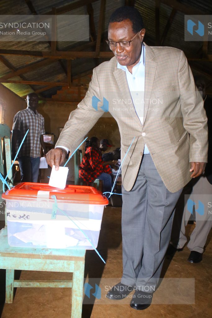 Kisii County Jubilee party governorship aspirant Chris Obure