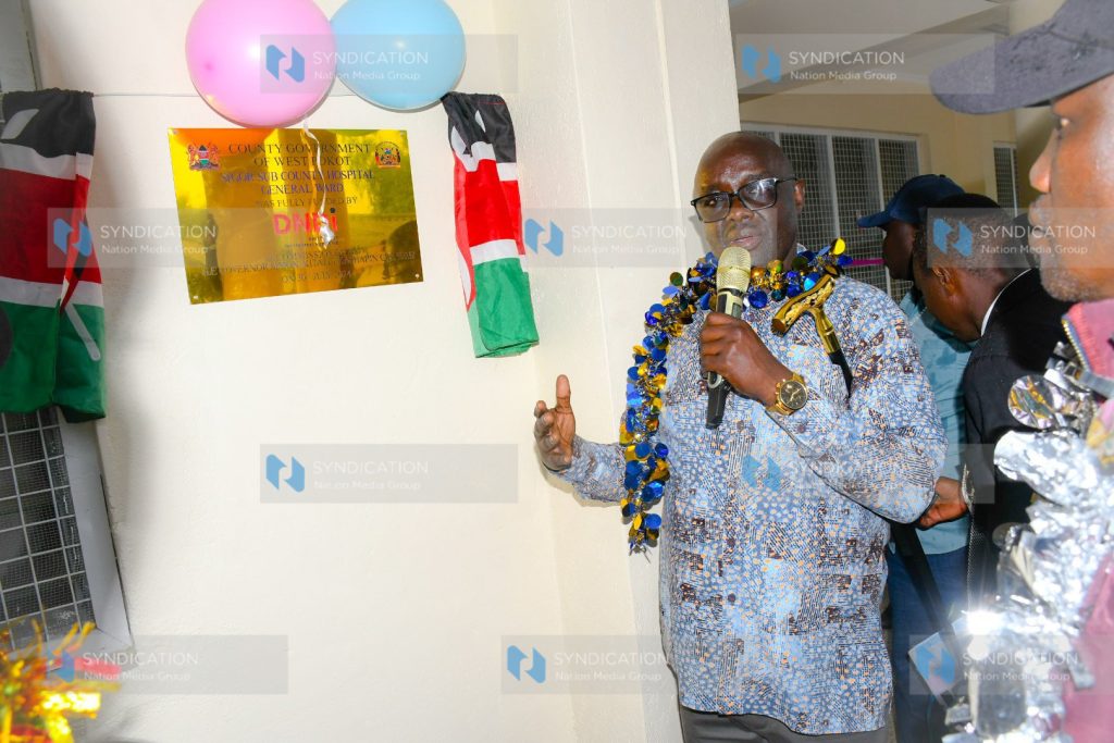 West Pokot Governor Simon Kachapin