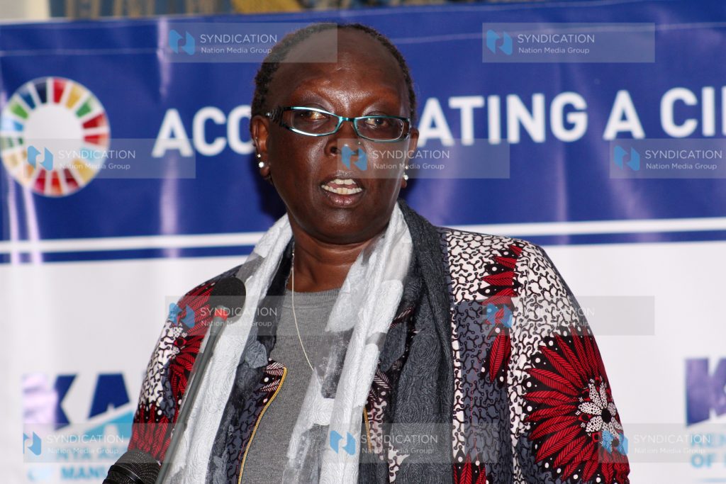 State department of Environment PS Betty Maina