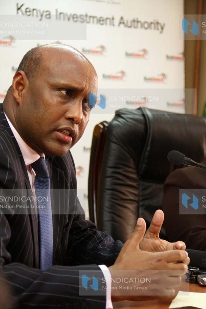 Industrialization and Enterprise Development Cabinet Secretary Adan Mohamed
