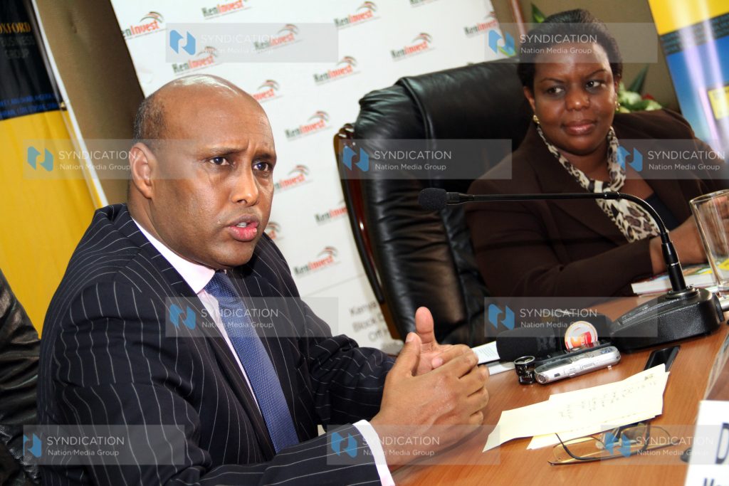 Industrialization and Enterprise Development Cabinet Secretary Adan Mohamed