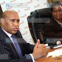 Industrialization and Enterprise Development Cabinet Secretary Adan Mohamed