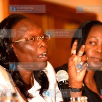 Kenya Association of Manufactures Betty Maina and Beatrice Mwasi