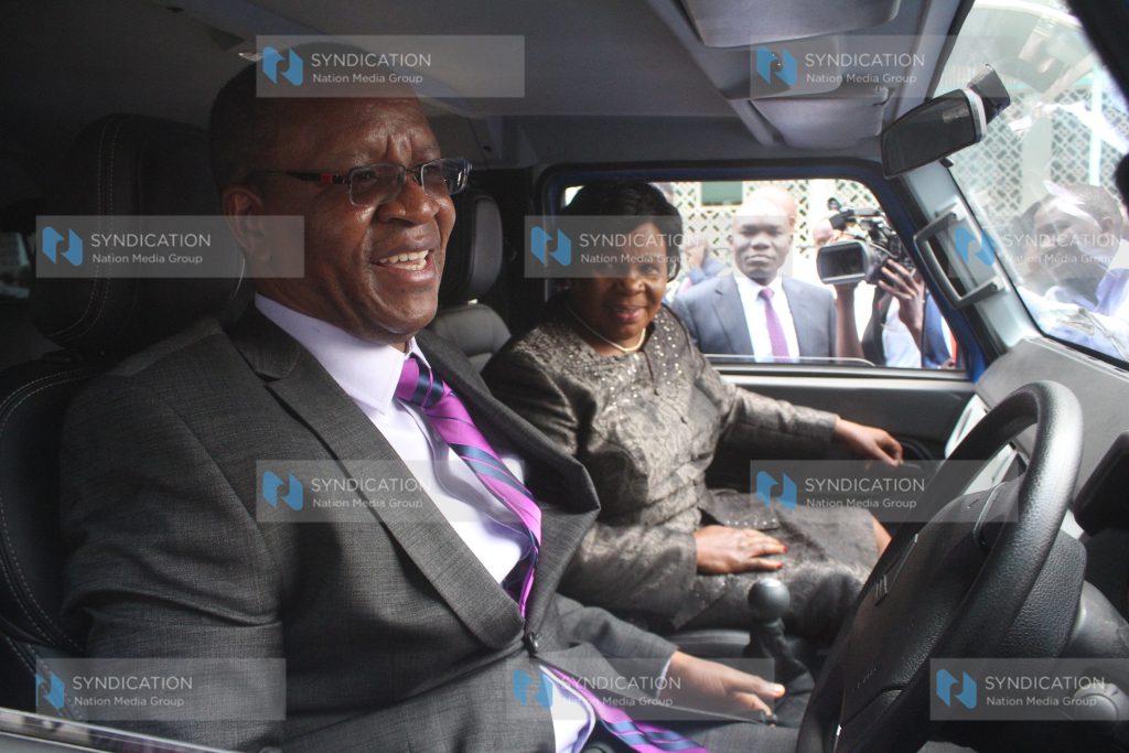 Interior and Co-ordination of National Government Principal Secretary Karanja Kibicho