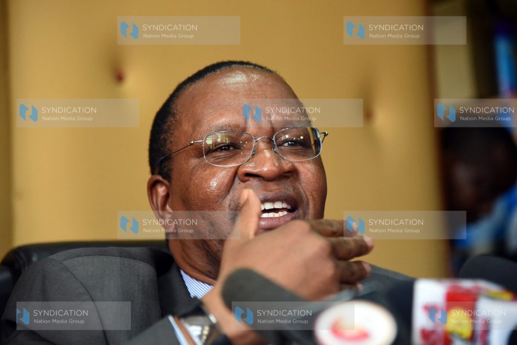 Interior Principal Secretary Dr. Karanja Kibicho