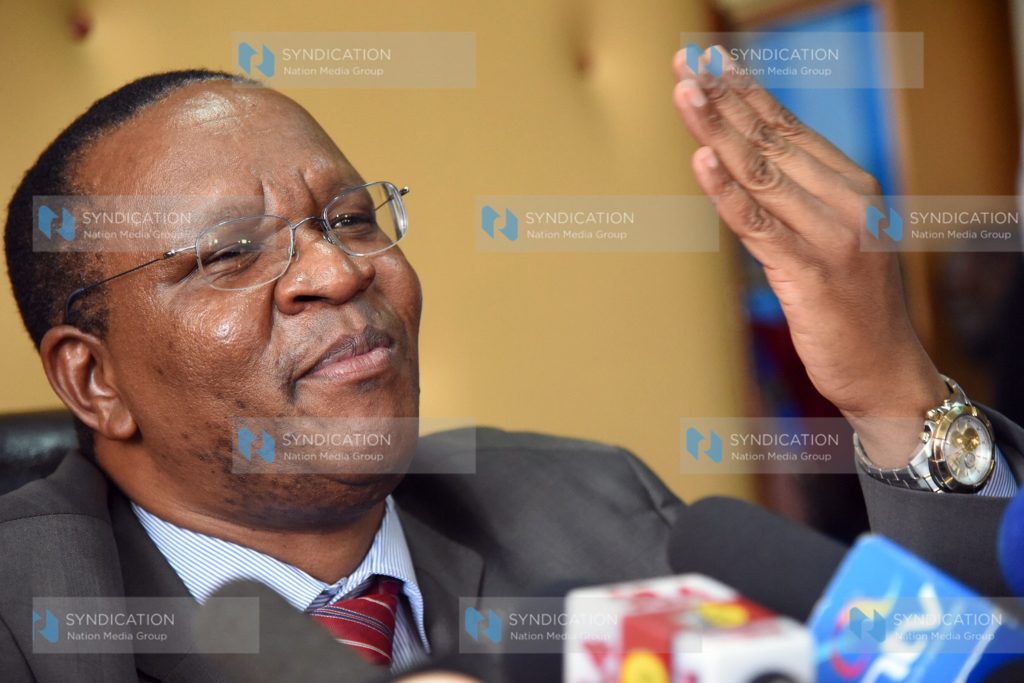 Interior Principal Secretary Dr. Karanja Kibicho
