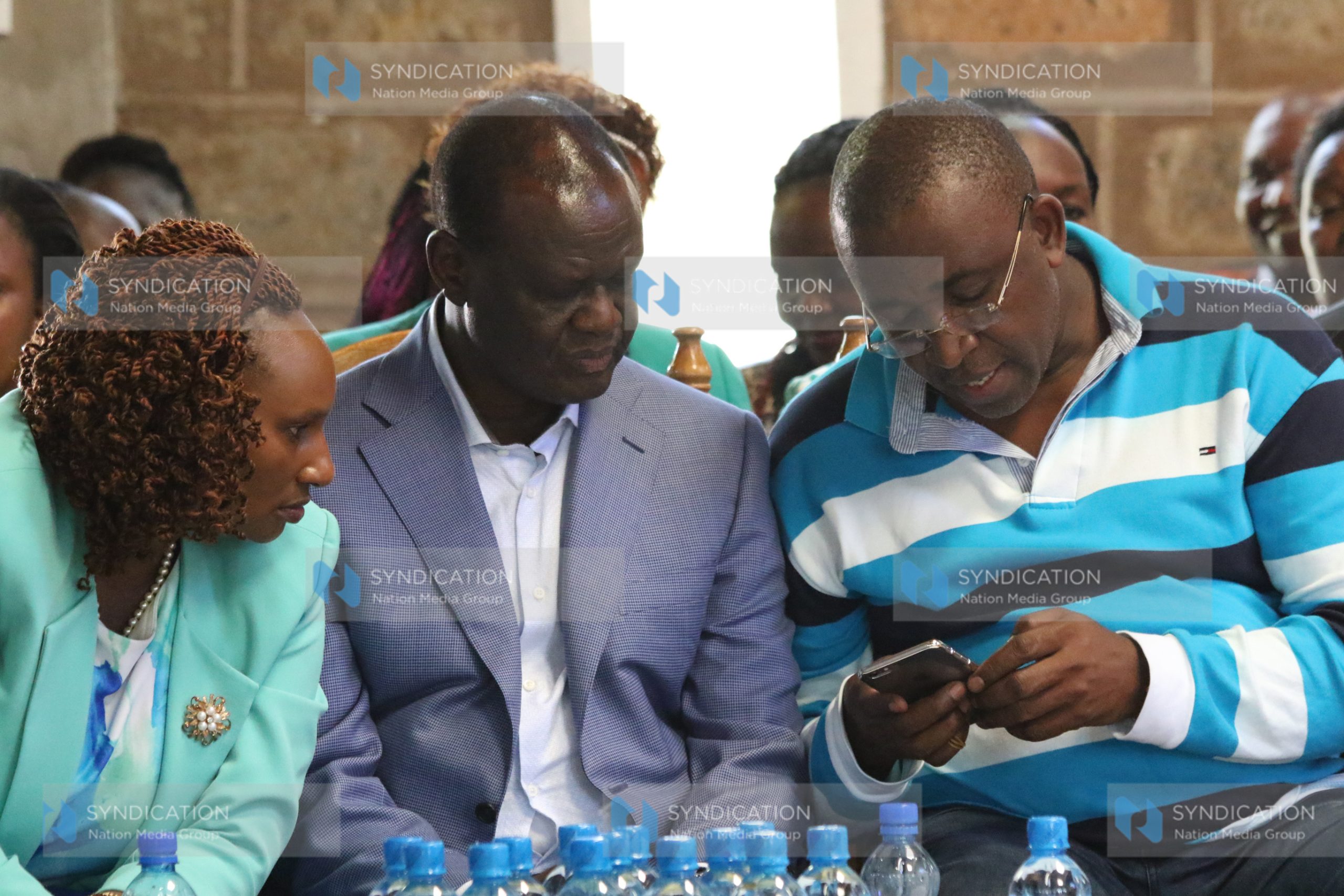 The KIKALI team led by Meru Senator Kiraitu Murungi