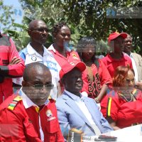 Igembe South MP Mithika Linturi, Meru Senator Kiraitu Murungi, Woman Representative Florence Kajuju, and Murungi's running mate Titus Ntuchiu