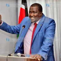 Ministry of Petroleum and Mining Cabinet Secretary John Munyes