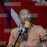Molo MP Kuria Kimani speaks at Molo ACK Church
