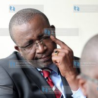 Meru Senator Mithika Linturi at Milimani Law Courts