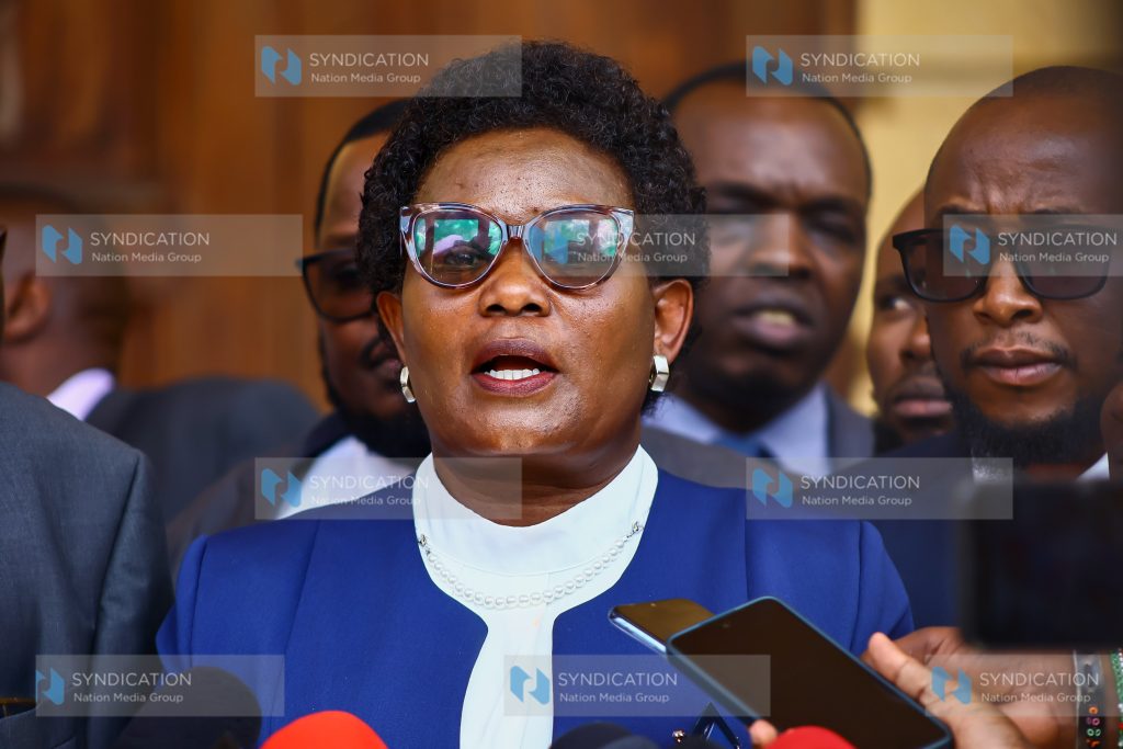 Embattled Meru County Governor Kawira Mwangaza