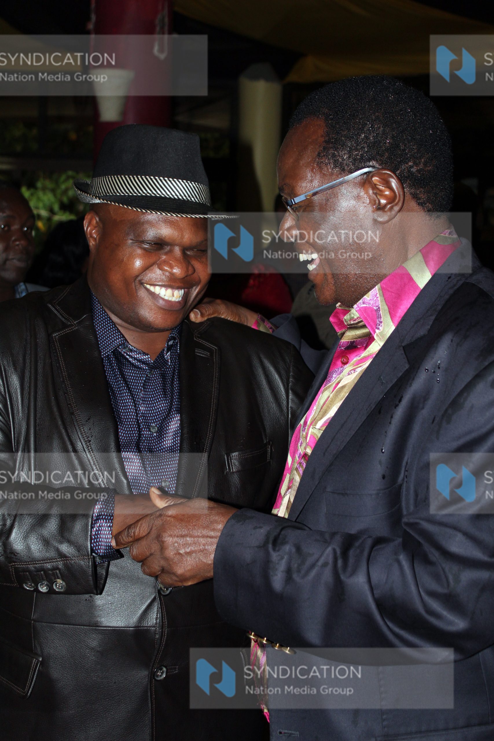 Kisii county senator Chris Obure and the deputy governor Joash Maangi