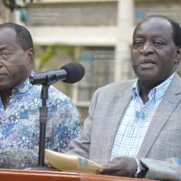 Vihiga Governor Wilber Ottichilo and his Deputy Patrick Saisi