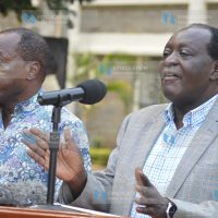 Vihiga Governor Wilber Ottichilo and his Deputy Patrick Saisi
