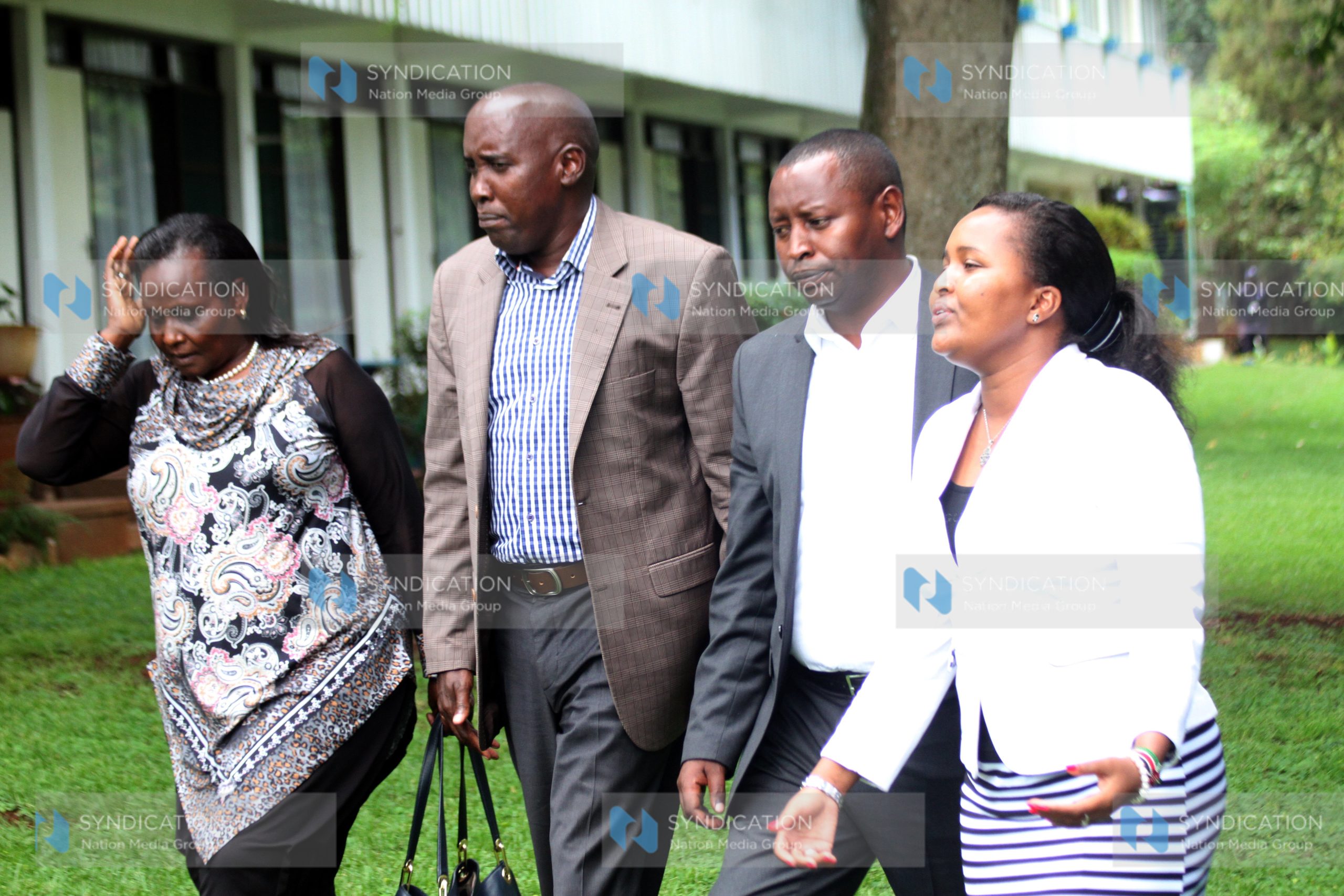 Samburu Woman Representative Maison Leshomo, Kajiado County Governor Joseph Ole Lenku, Samburu Governor Moses Lenolkulal and Samburu West MP Naisula Lesuuda