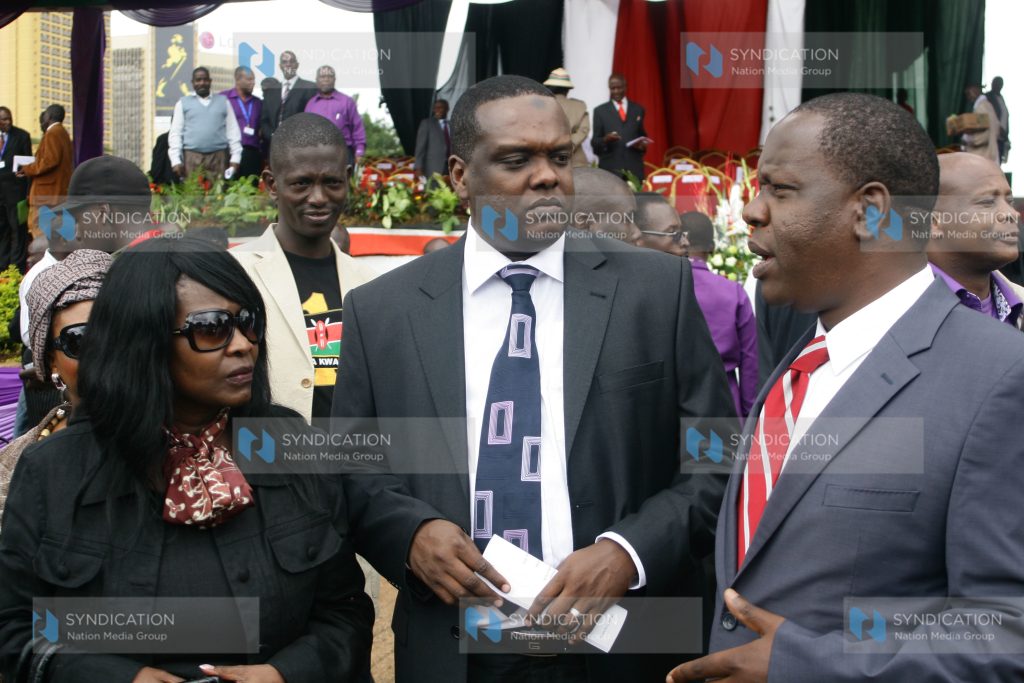 CS Environment Water and Natural Resources Prof. Judy Wakhungu, Sports, Culture and Arts Dr. Hassan Wario and ICT Dr Fred Matiang’i