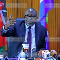 Agriculture and Livestock Development Cabinet Secretary Mithika Linturi