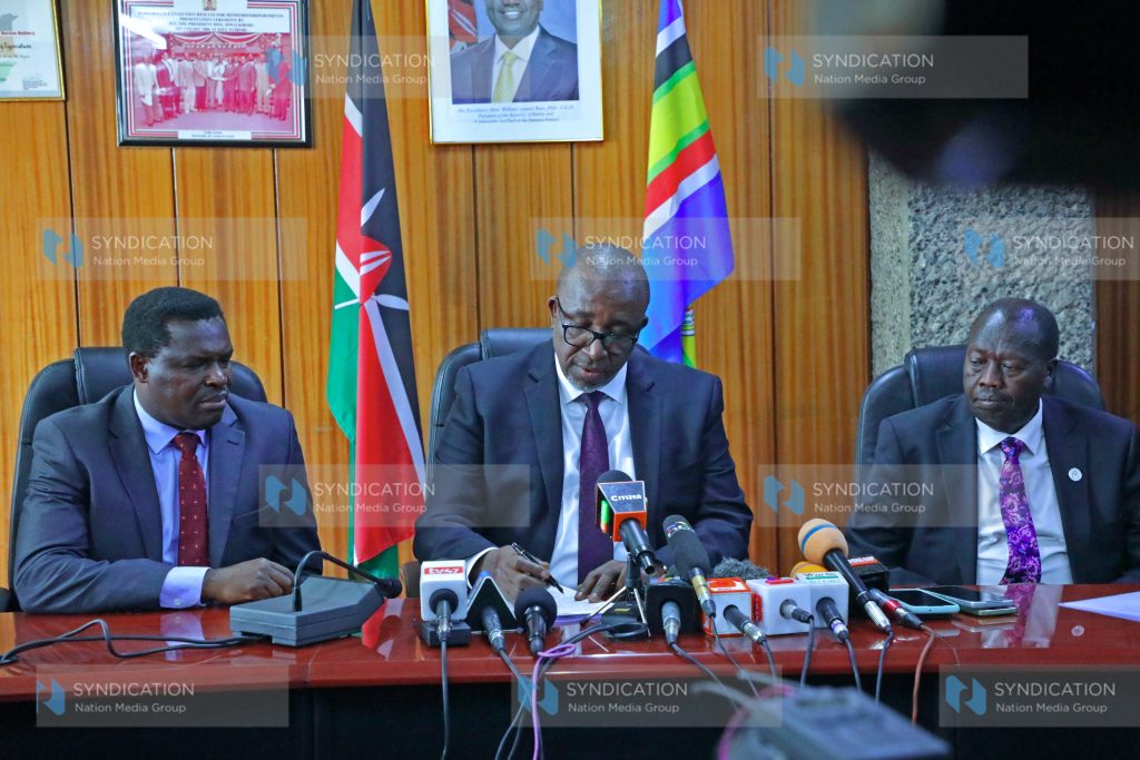 Agriculture and Livestock Development Cabinet Secretary Mithika Linturi
