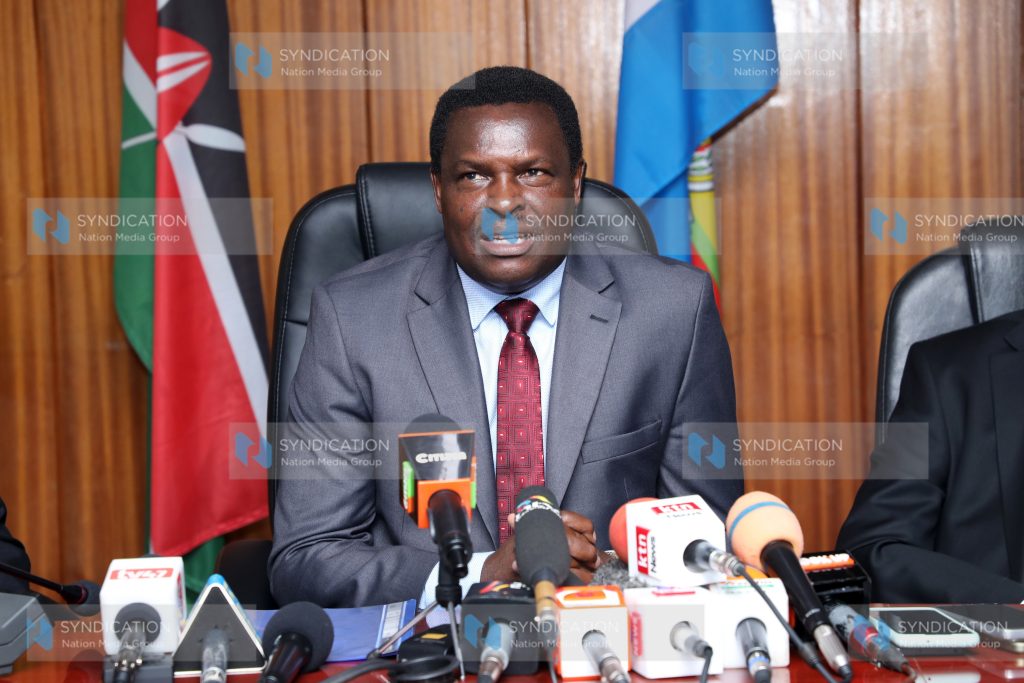 Tharaka Nithi Governor Muthomi Njuki