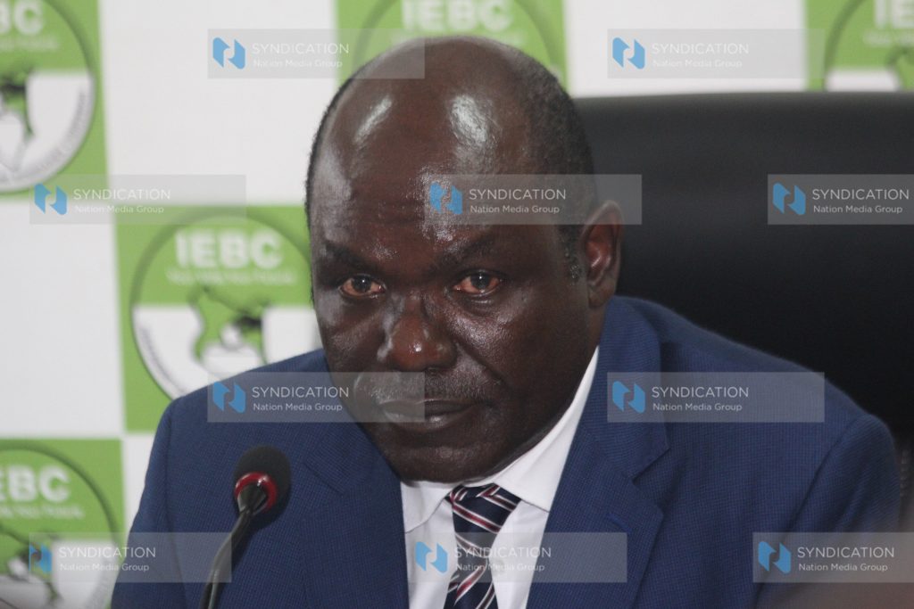 IEBC Disputes Resolution Tribunal chairman Wafula Chebukati