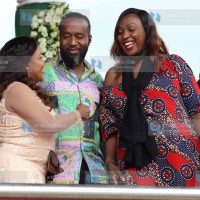 Kirinyaga Woman Representative Wangui Ngirici, Mombasa Governor Hassan Joho and Nairobi Acting Governor Anne Kananu