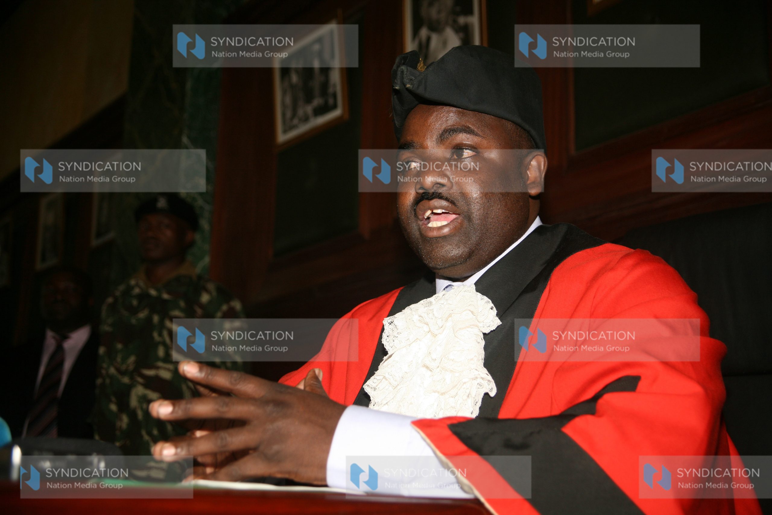 Acting Nairobi Mayor George Aladwa