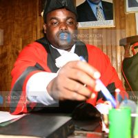 Acting Nairobi mayor George Aladwa