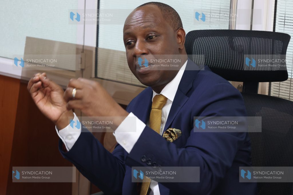 Principal Secretary State Department for Livestock Development Jonathan Mueke