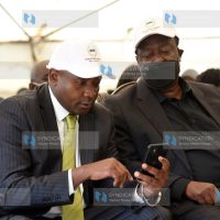 ANC Party leader Musalia Mudavadi together with his Deputy Party leader Ayub Savula