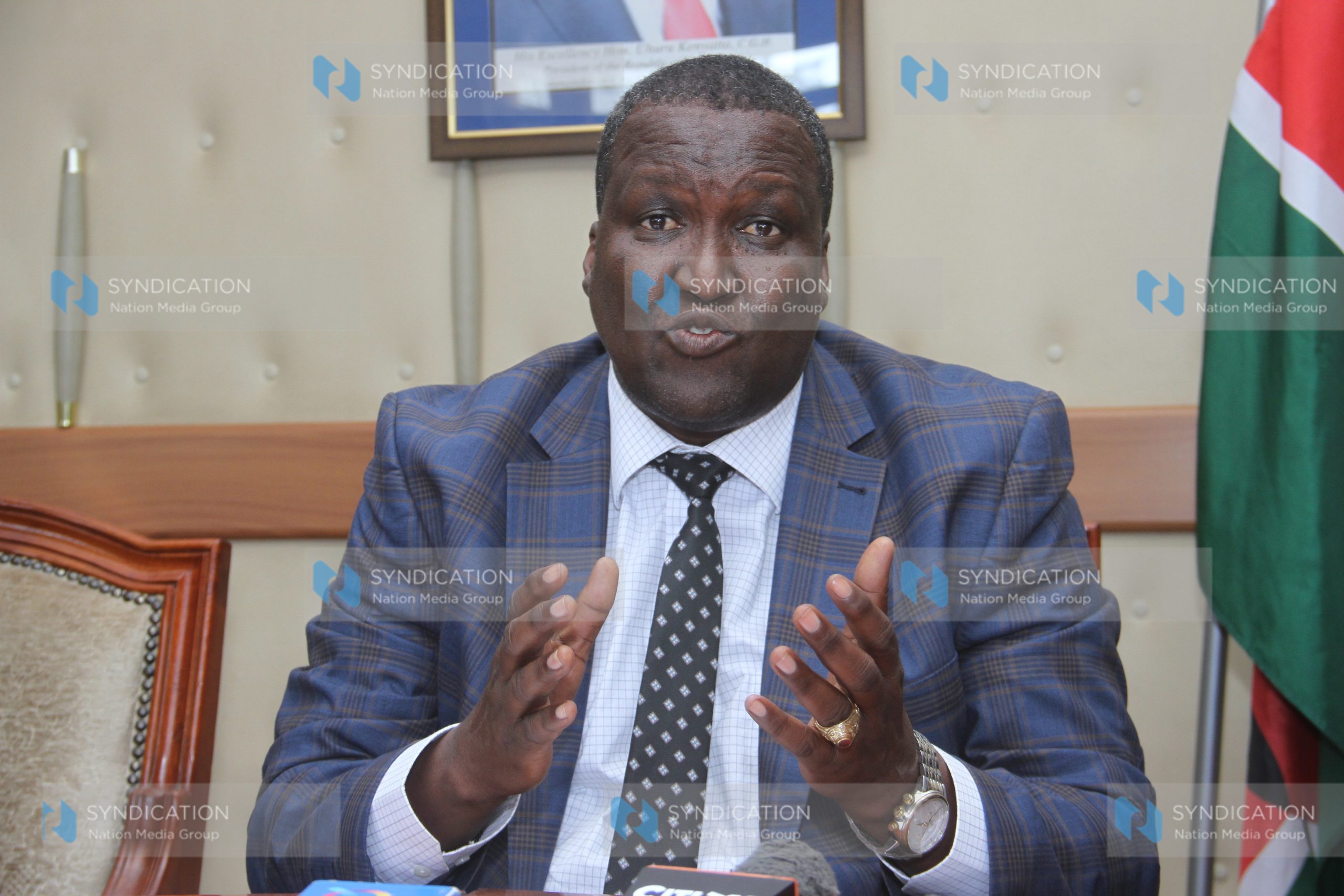 Mining and Petroleum Cabinet Secretary, John Munyes