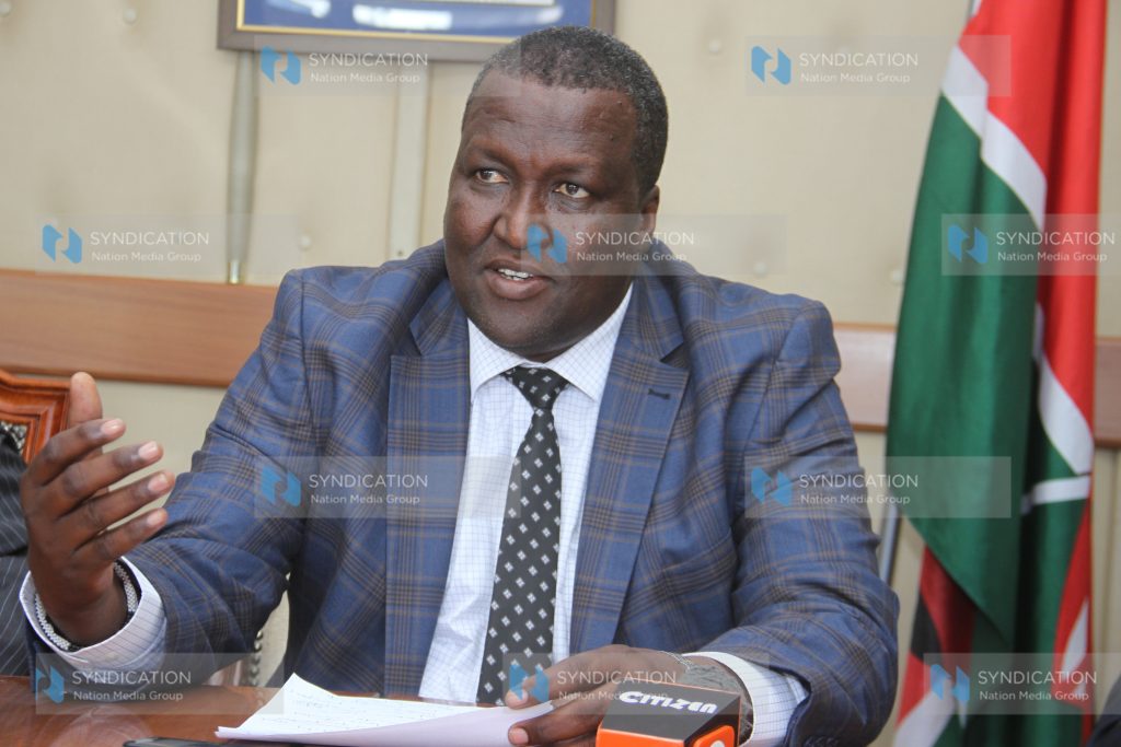 Mining and Petroleum Cabinet Secretary, John Munyes