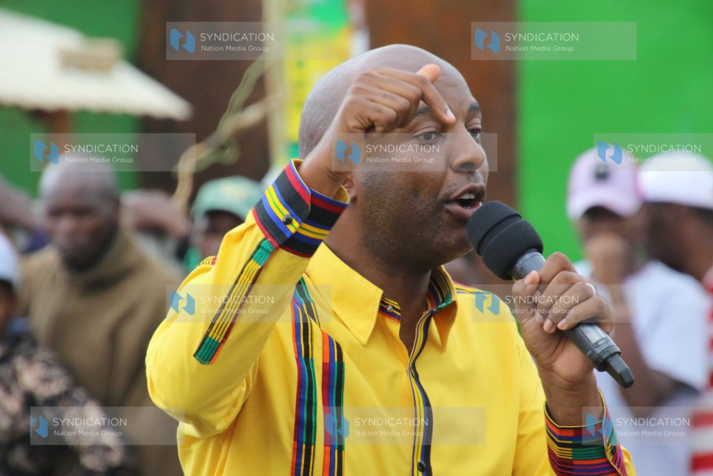 Murang’a Senator and gubernatorial candidate Irungu Kang’ata