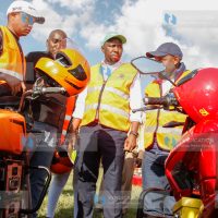 Transport CS Kipchumba Murkomen with Molo MP Kuria Kimani