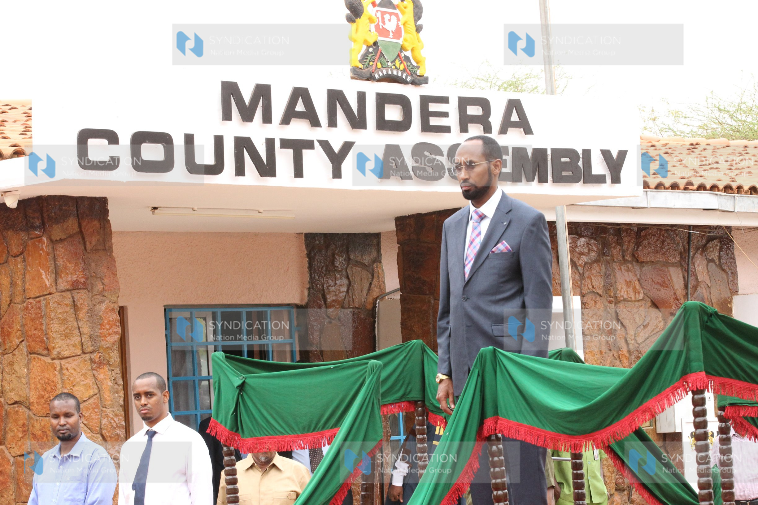 Mandera Governor Mohamed Adan Khalif