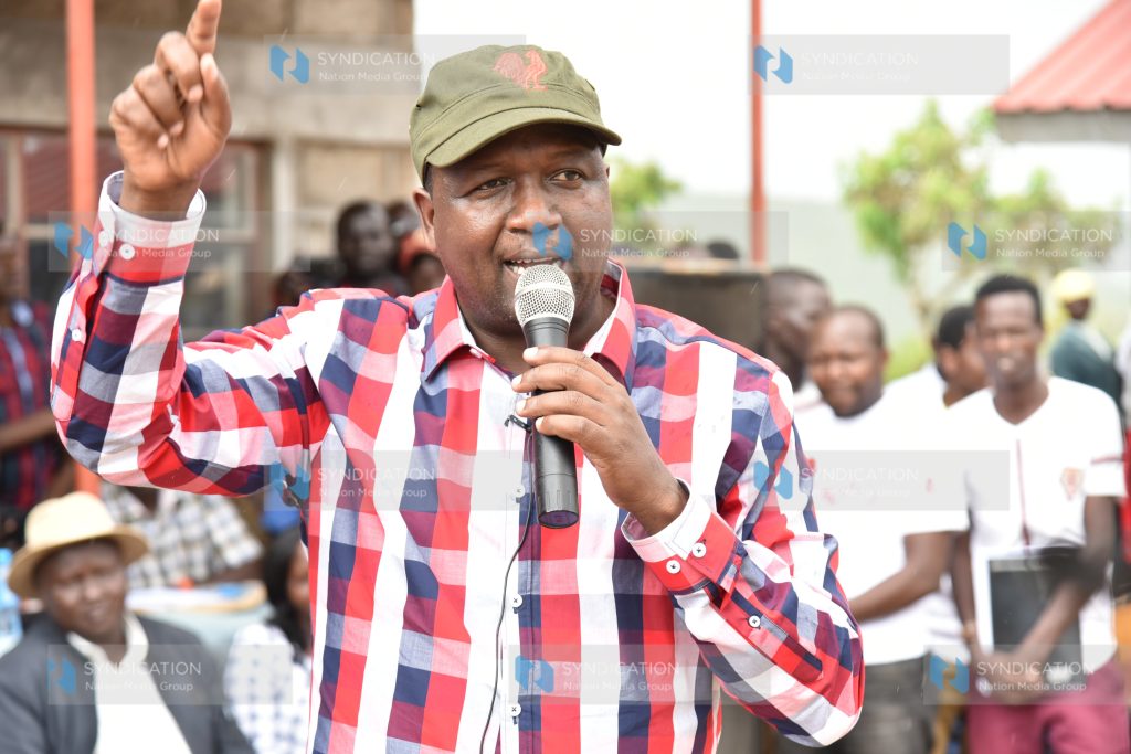 Tiaty Member of Parliament William Kamket