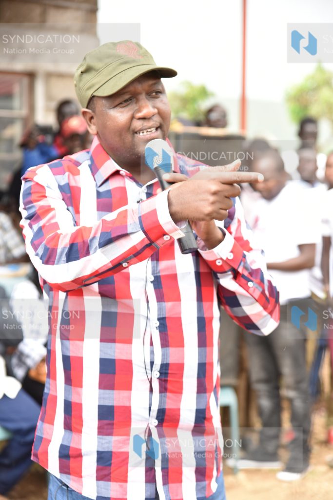 Tiaty Member of Parliament William Kamket